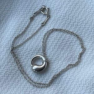 Elsa Peretti 16" Length Necklace Eternal Circle Pendant